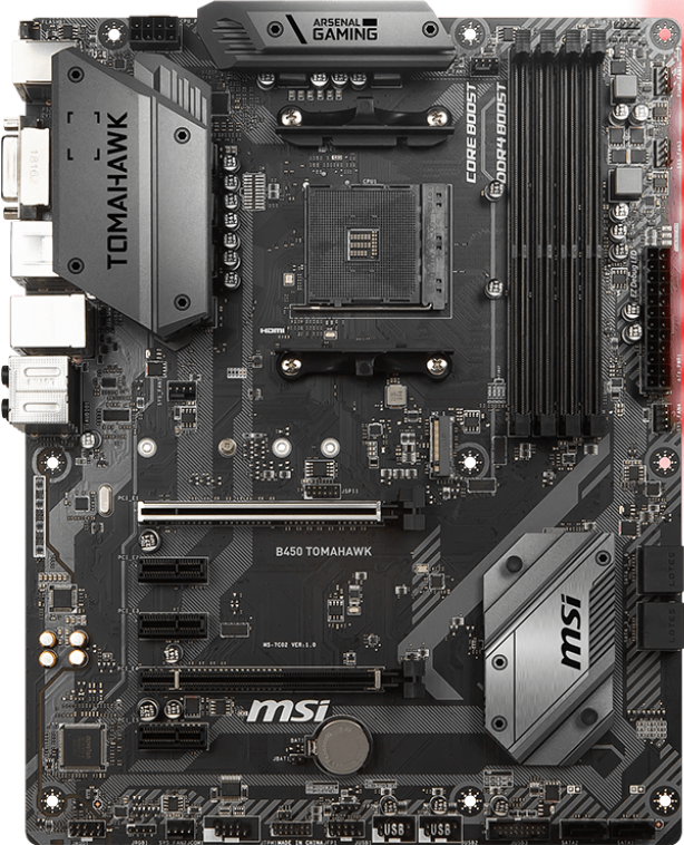 MSI B450 Tomahawk - Motherboard Specifications On MotherboardDB